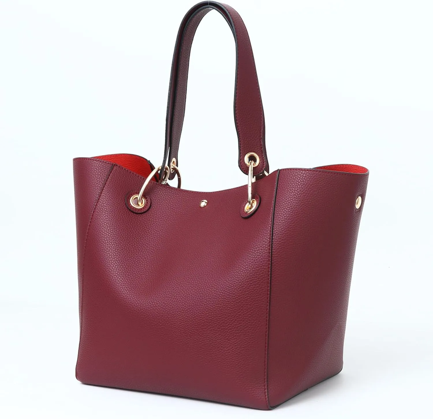 sqlp Large Work Tote Bag for Women Designer Purses and Handbags Big Bucket bags Ladies Travel Crossbody Purse Fuchsia