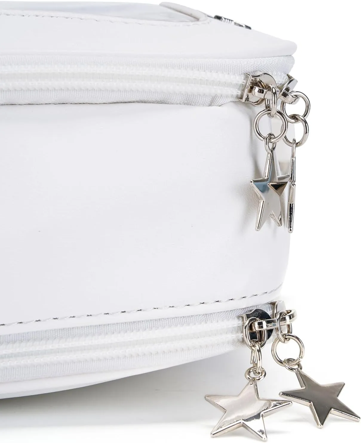 Star-Shaped Ita Bag, Star Purse Pin Backpack PU Cute Aesthetic Y2K Crossbody Purse, Handbag Ita Insert Display (White)