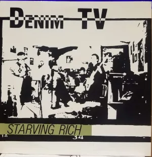 Starving Rich : Tracks- Burning Bush; Bad Bus Ride; Purple and White; Embers; We Capture; Dream Beach; Two Flies; Do the Same; Begging For Change (1990 Vinyl Record)