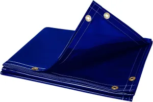 Steiner 325-6X8 6x8 ft ArcView Blue Transparent FR Vinyl Welding Screen