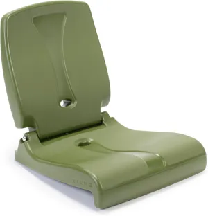 Step2 Foldable Adult Flip Seat, Portable Outdoor Chair for Poolside, Tailgating, Camping, Picnic Chair, Provides Back Support When Sitting on Ground, Olive