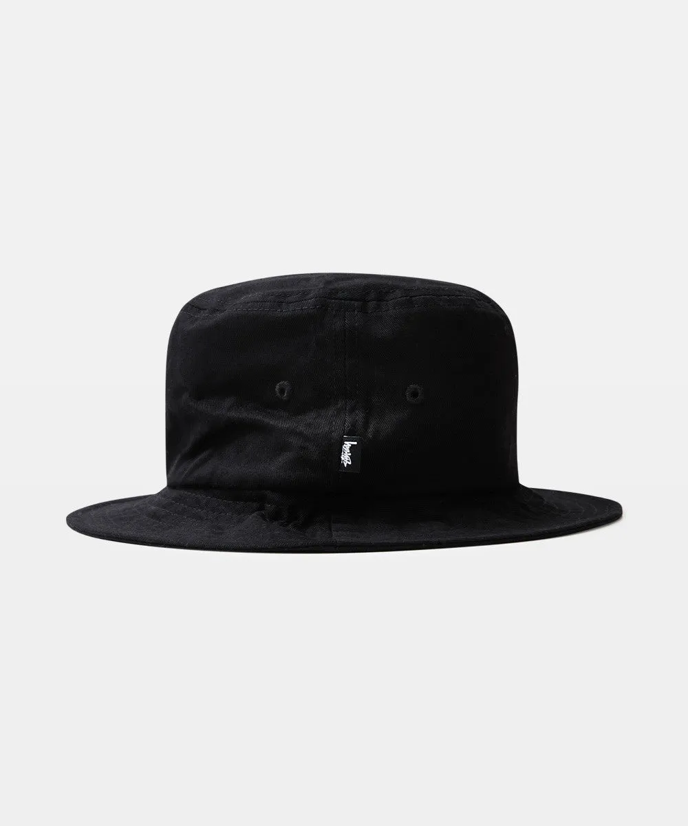 Stock Bucket Hat Black