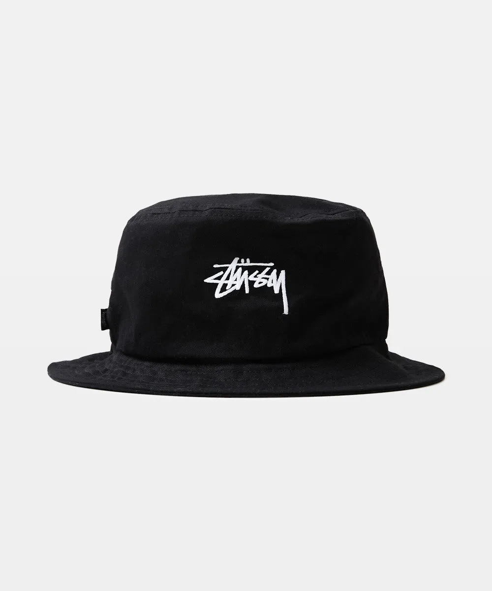 Stock Bucket Hat Black