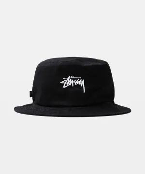 Stock Bucket Hat Black