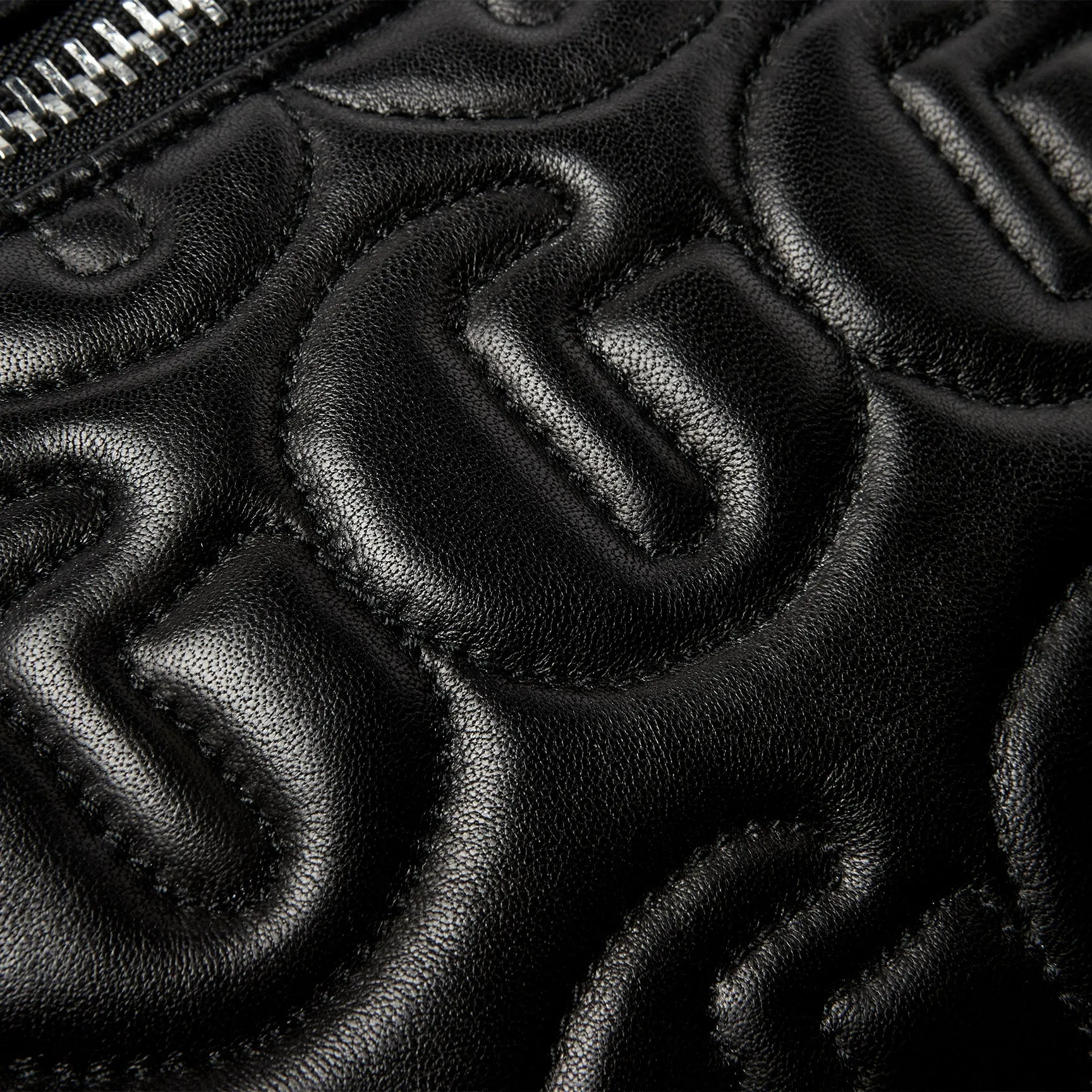 STUDDED LEATHER TRAVEL SACK