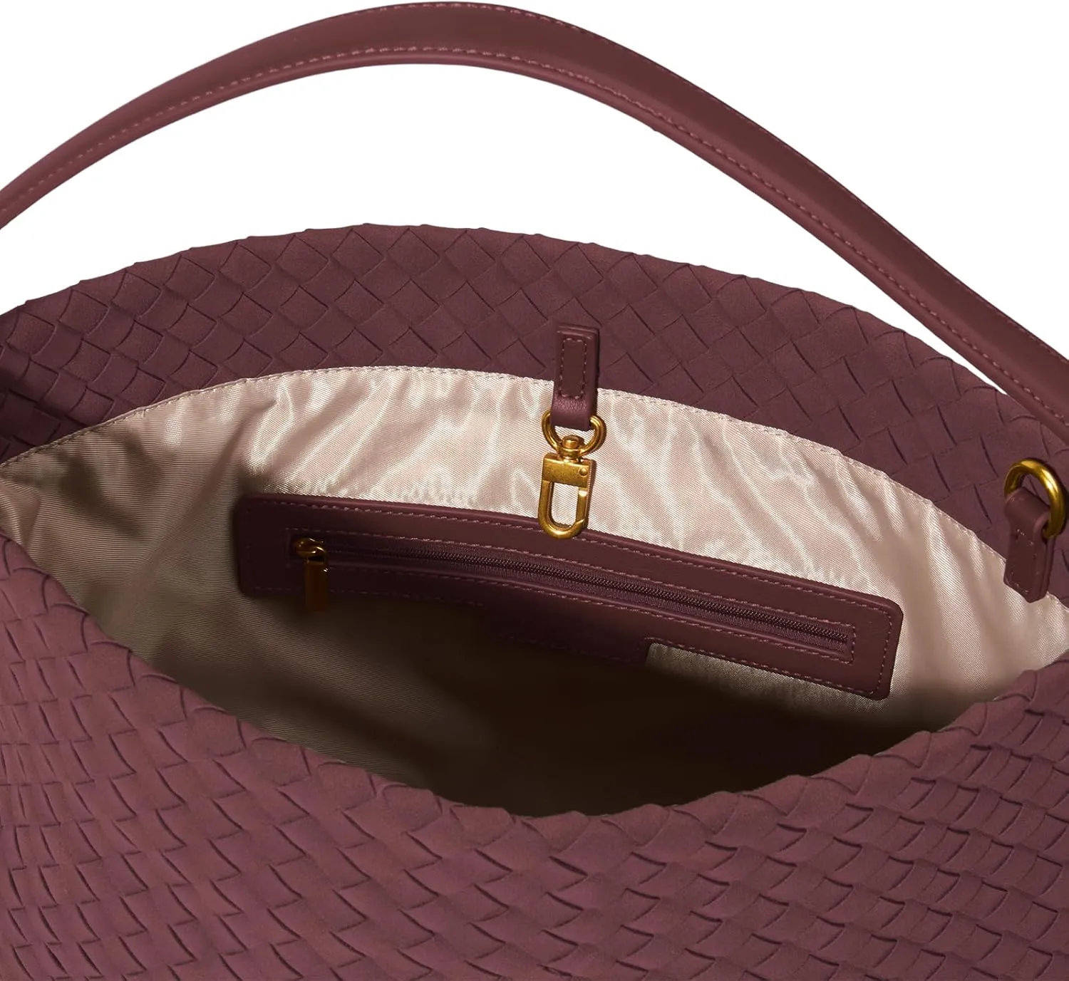 Suede Hobo Bag for Women Woven Bag Shoulder Bag Casual Tote Bag