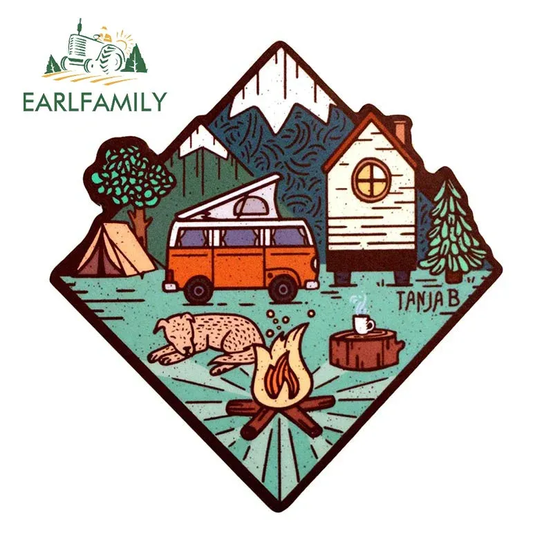 Sunscreen & Scratch-Resistant Vanlife Car Stickers