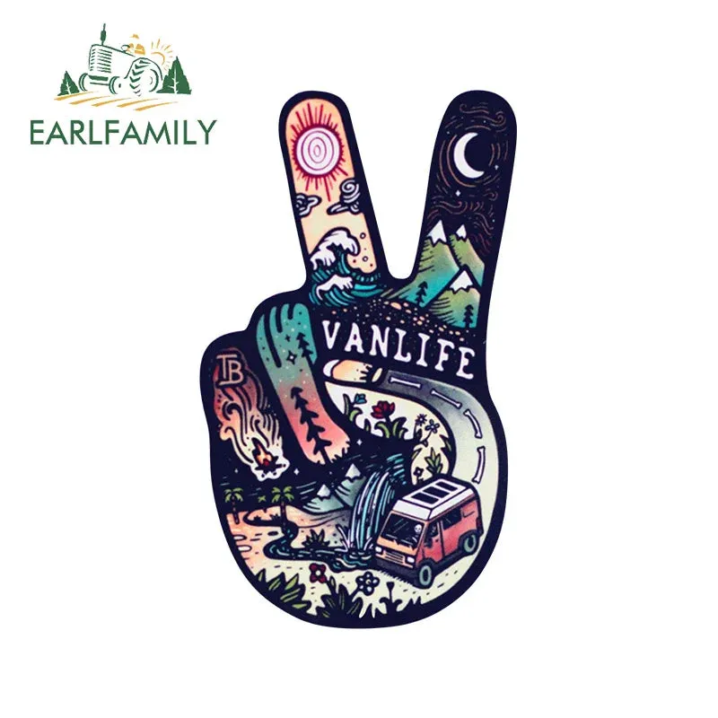 Sunscreen & Scratch-Resistant Vanlife Car Stickers