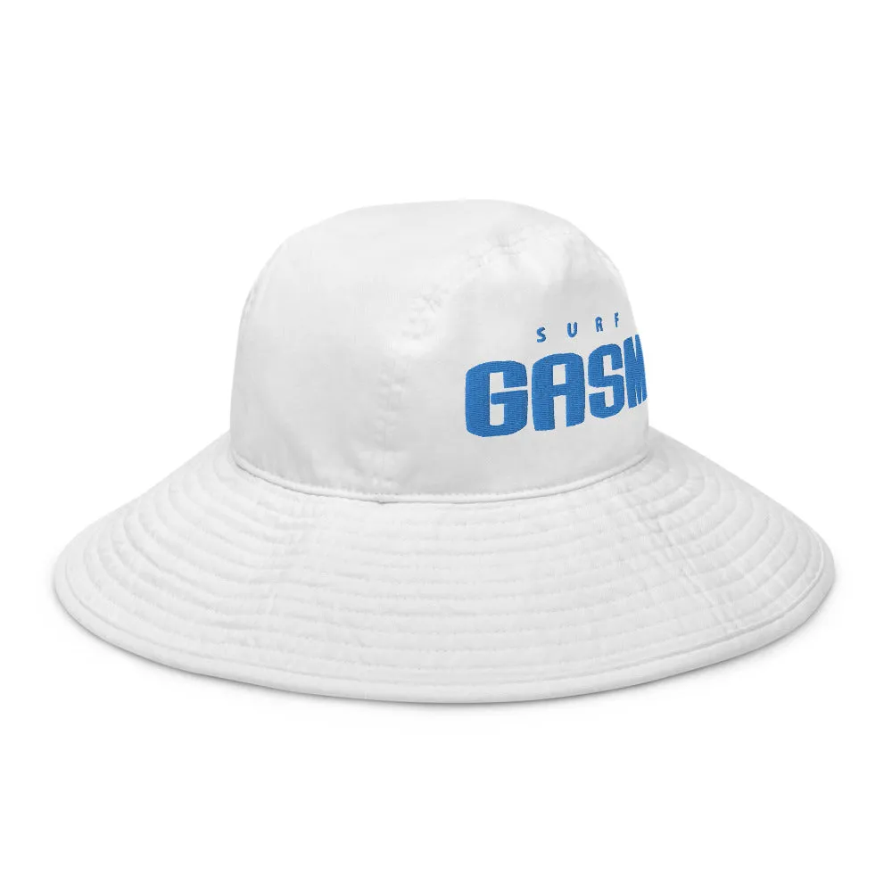SWOLLEN-SURFGASM Wide brim bucket hat