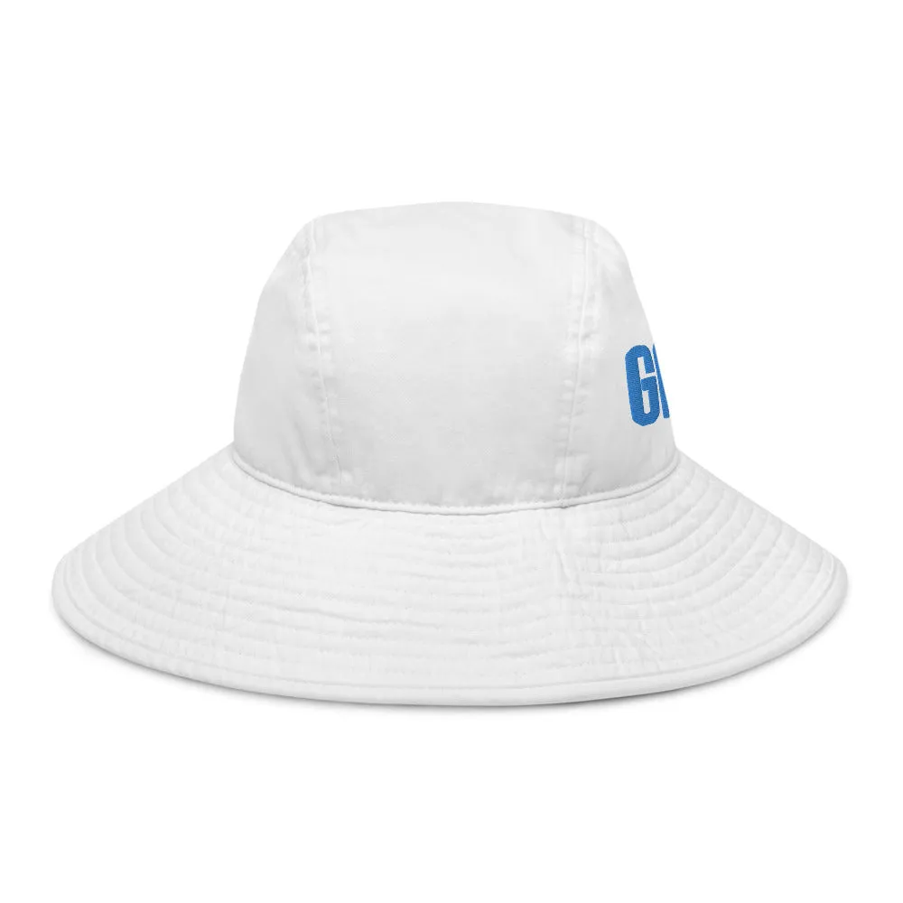 SWOLLEN-SURFGASM Wide brim bucket hat