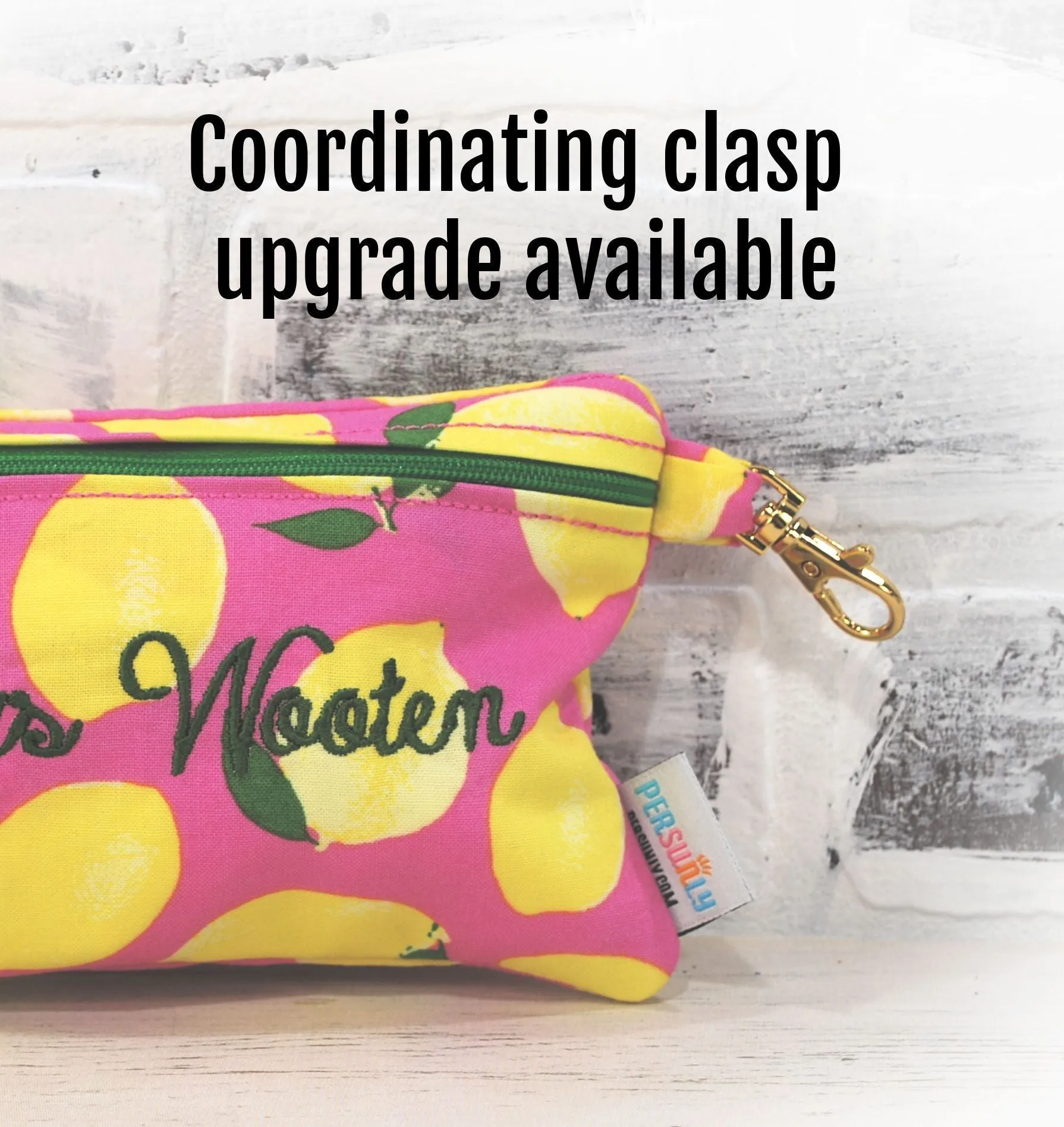 Tea Cups Personalized Reusable Food Bag