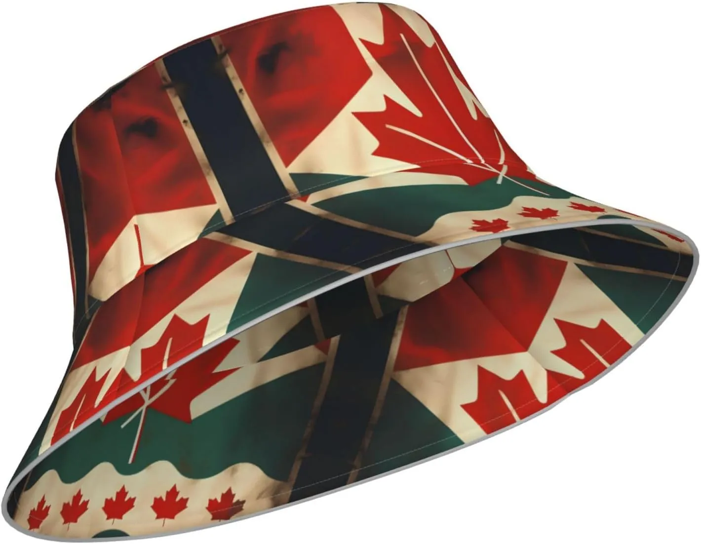 Teal Blue Reflective Bucket Hat - Summer Bucket Hat for Men and Women,Ideal for Outdoor Activities with Reversible