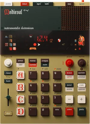 Teenage Engineering EP-1320 Medieval Sampler, Drum Machine and Sequencer with Built-in Microphone and Effects