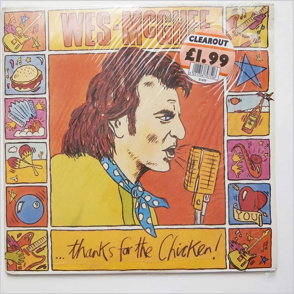 Thanks For The Chicken LP (Vinyl Album) UK Trp 1985