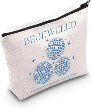 TOBGBE Singer Version Gifts Album Inspired Gifts The Whole Place Shimmer Song Lyrics Cosmetic Bag Singer Fan Toiletry Bag (Place Shimmer)