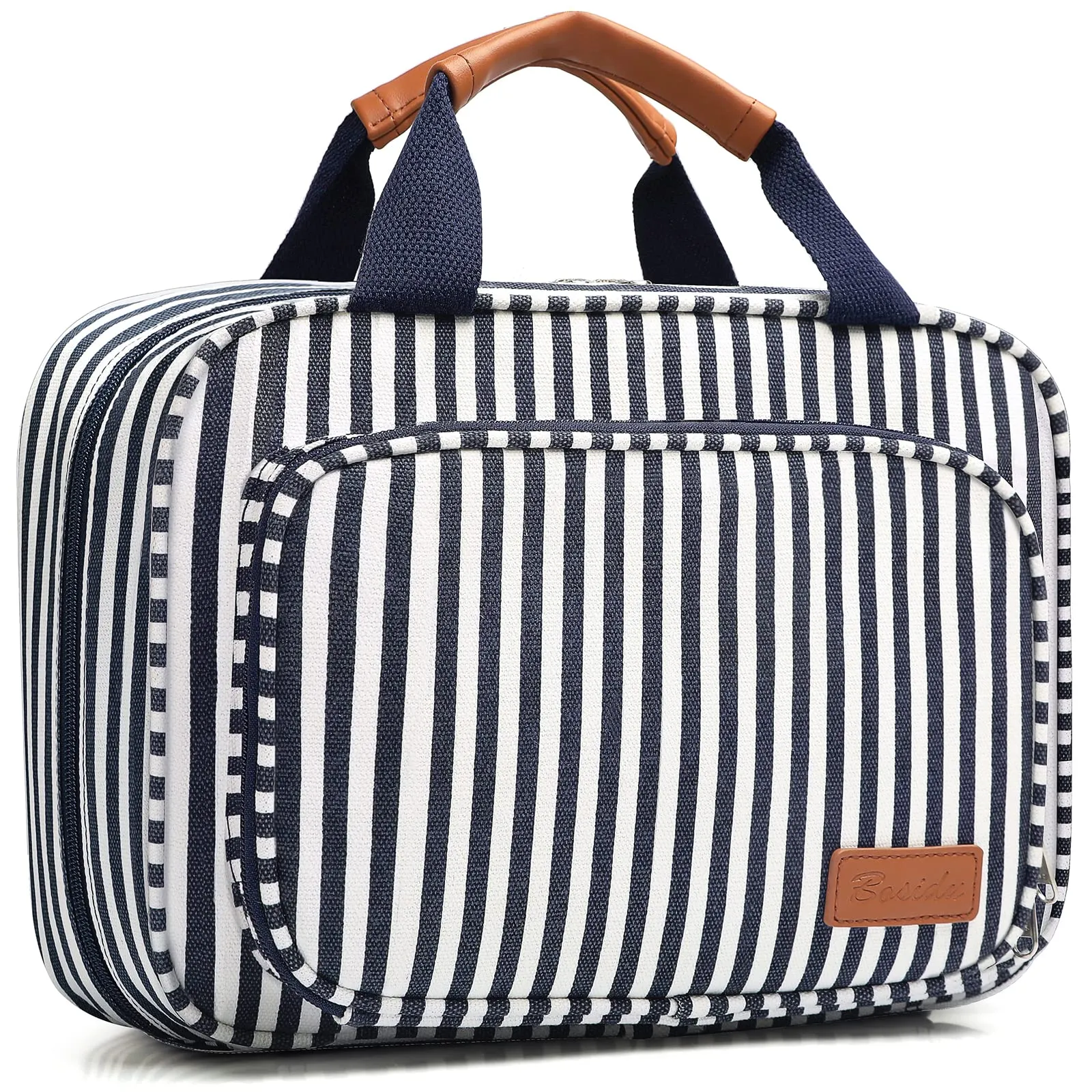 Toiletry Bag for Women Large Capacity Hanging Travel Toiletry Organizer for Traveling Women with 4 Compartments & 1 Hanging Hook Travel Comestic Makeup Bag for Full Size Toiletries