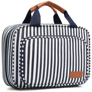 Toiletry Bag for Women Large Capacity Hanging Travel Toiletry Organizer for Traveling Women with 4 Compartments & 1 Hanging Hook Travel Comestic Makeup Bag for Full Size Toiletries