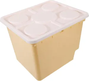 Totority Netherlands Barrel Plants Soilless Planter Cultivation Nursery Growing Garden Vegetable Fruit Bucket for Greenhouse Hydroponic Basket Hydroponics Grow Bucket Plant Bucket Plastic