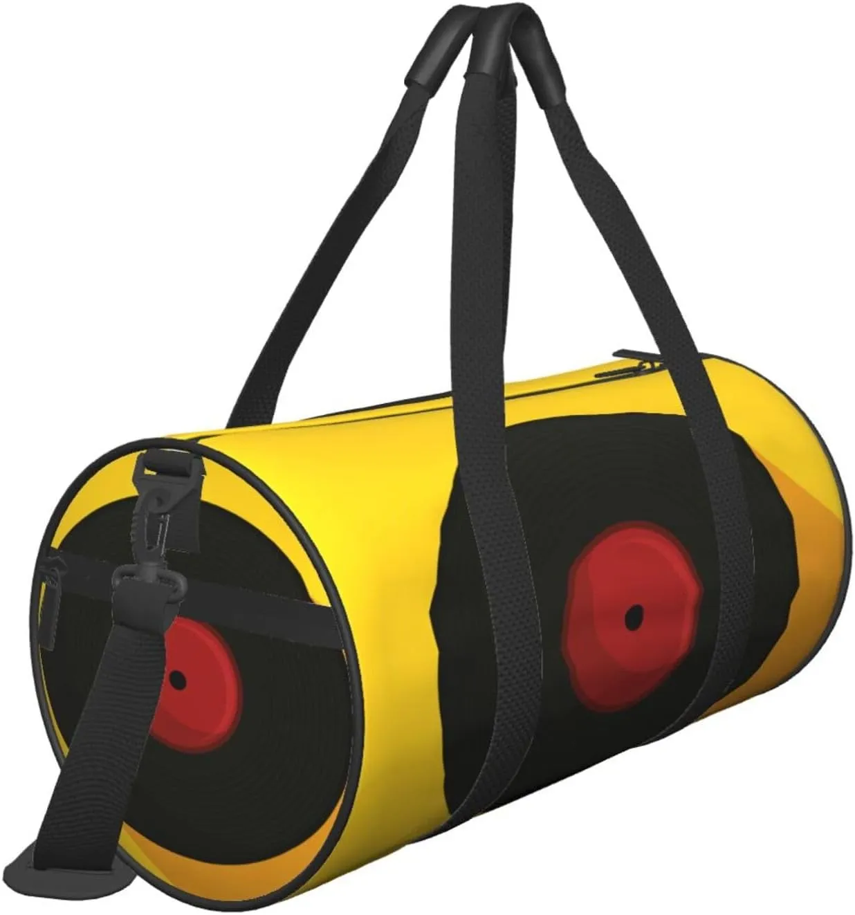 Travel Duffle Bag for Men Women, Vinyl Music Record Duffle Bags for Sport Gym Overnight Luggage