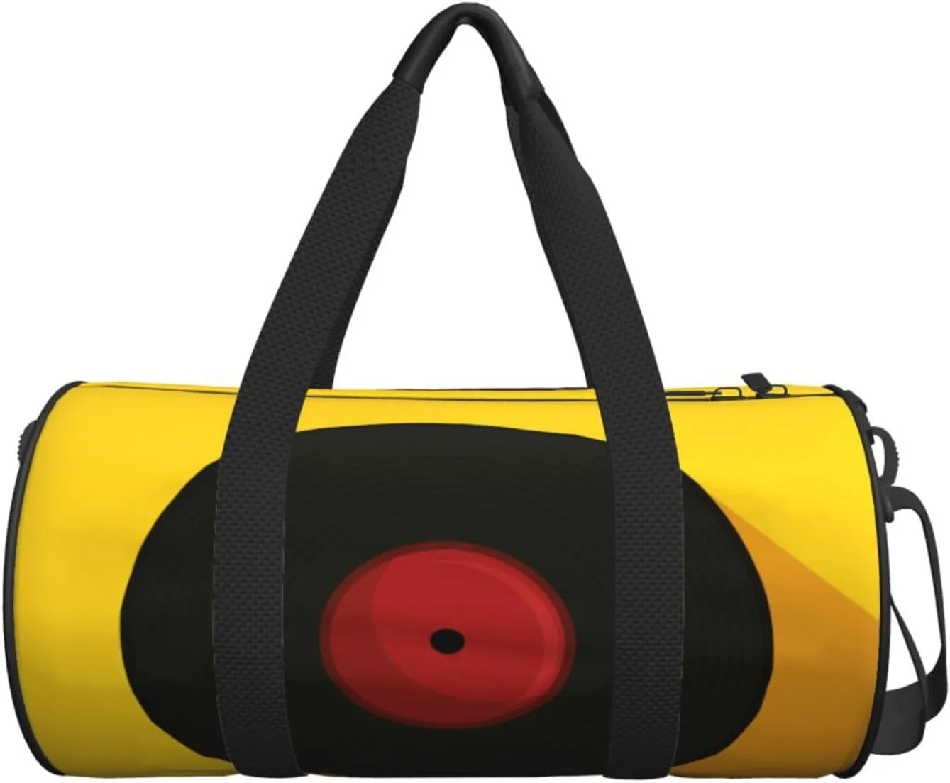 Travel Duffle Bag for Men Women, Vinyl Music Record Duffle Bags for Sport Gym Overnight Luggage