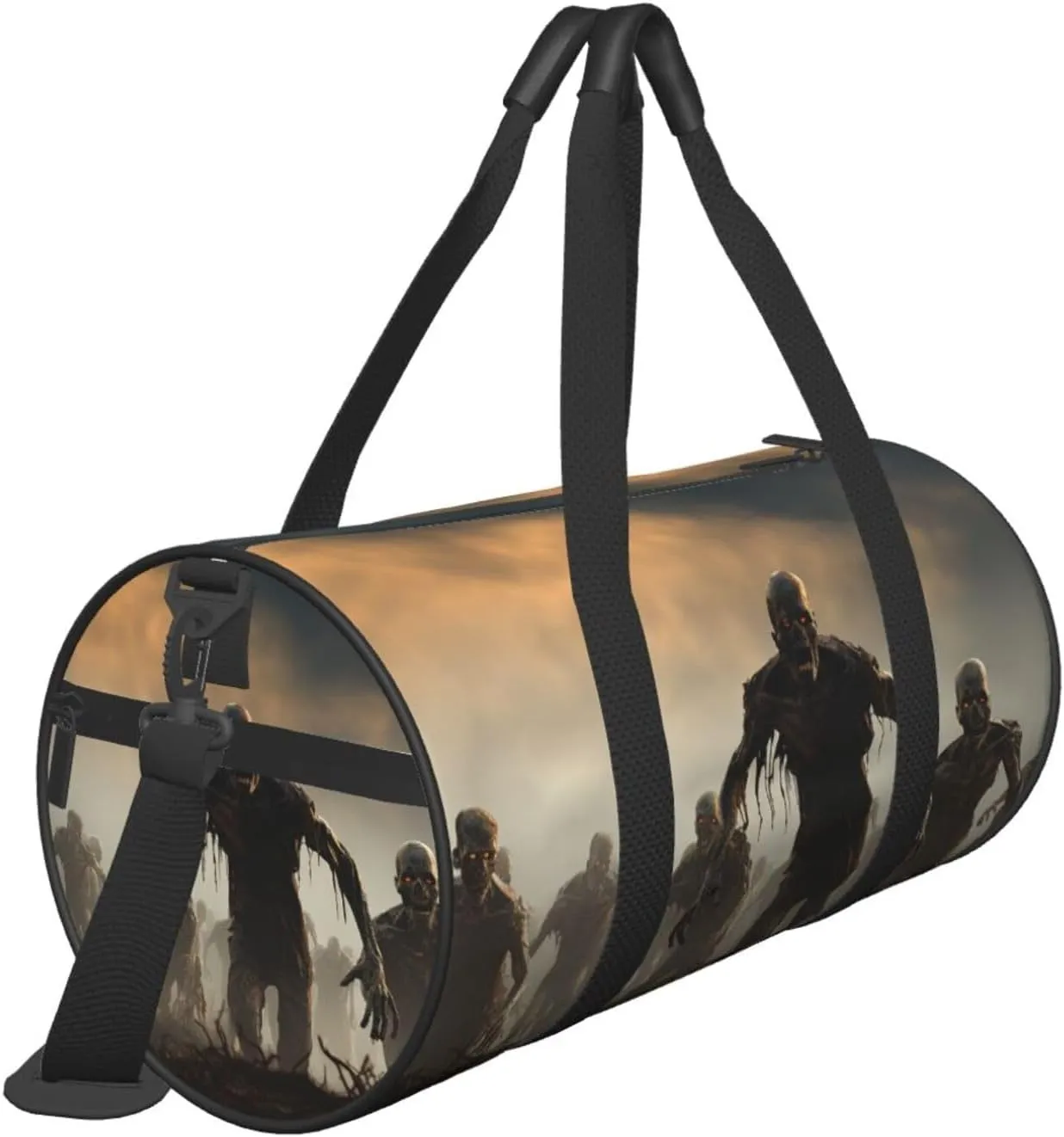Travel Duffle Bag Weekender Bags For Men Women With Shoe Compartment Large Capacity Weekender Overnight Bag Many Zombie Carry On Tote Bags Sport Gym Bag For Travel Yoga