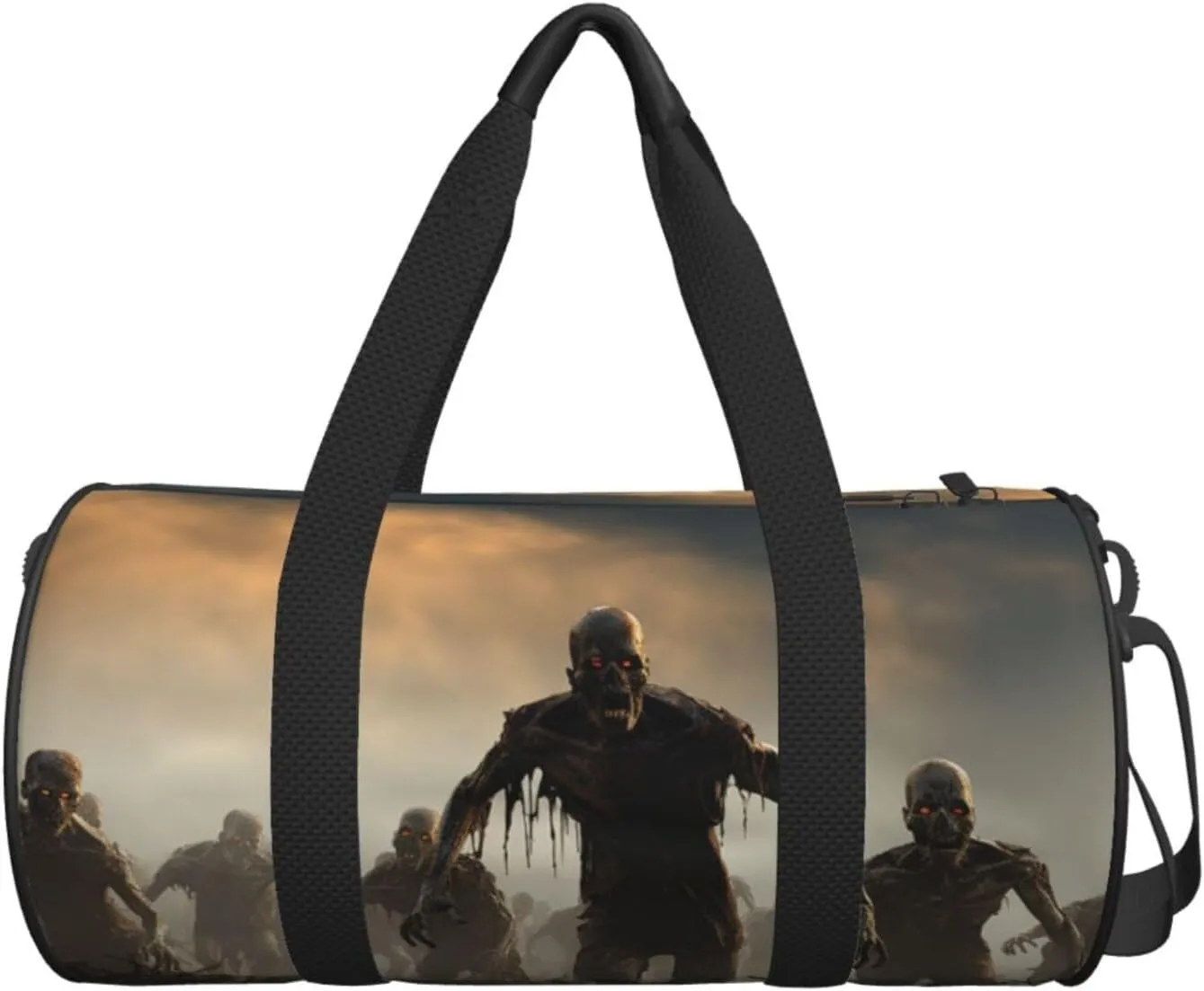 Travel Duffle Bag Weekender Bags For Men Women With Shoe Compartment Large Capacity Weekender Overnight Bag Many Zombie Carry On Tote Bags Sport Gym Bag For Travel Yoga