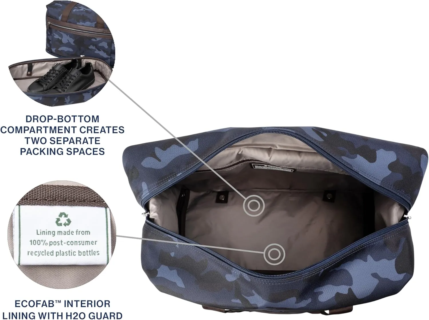Travelpro Platinum Elite Carry on Soft Travel Drop-Bottom Weekender Bag, Overnight, Men and Women