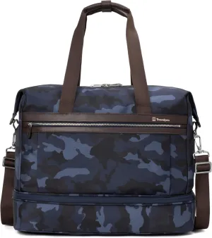 Travelpro Platinum Elite Carry on Soft Travel Drop-Bottom Weekender Bag, Overnight, Men and Women