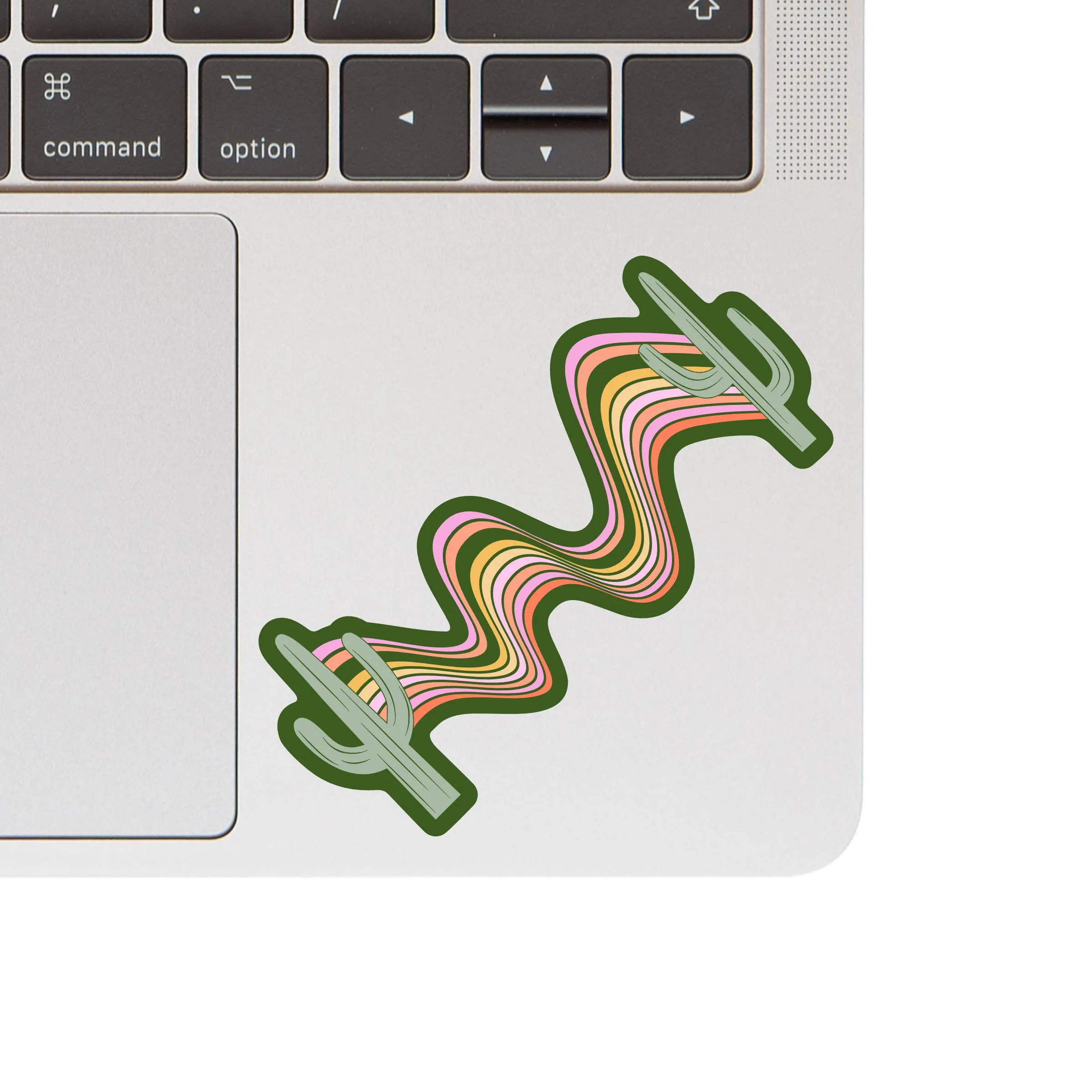 Trippy Cacti Vinyl Sticker