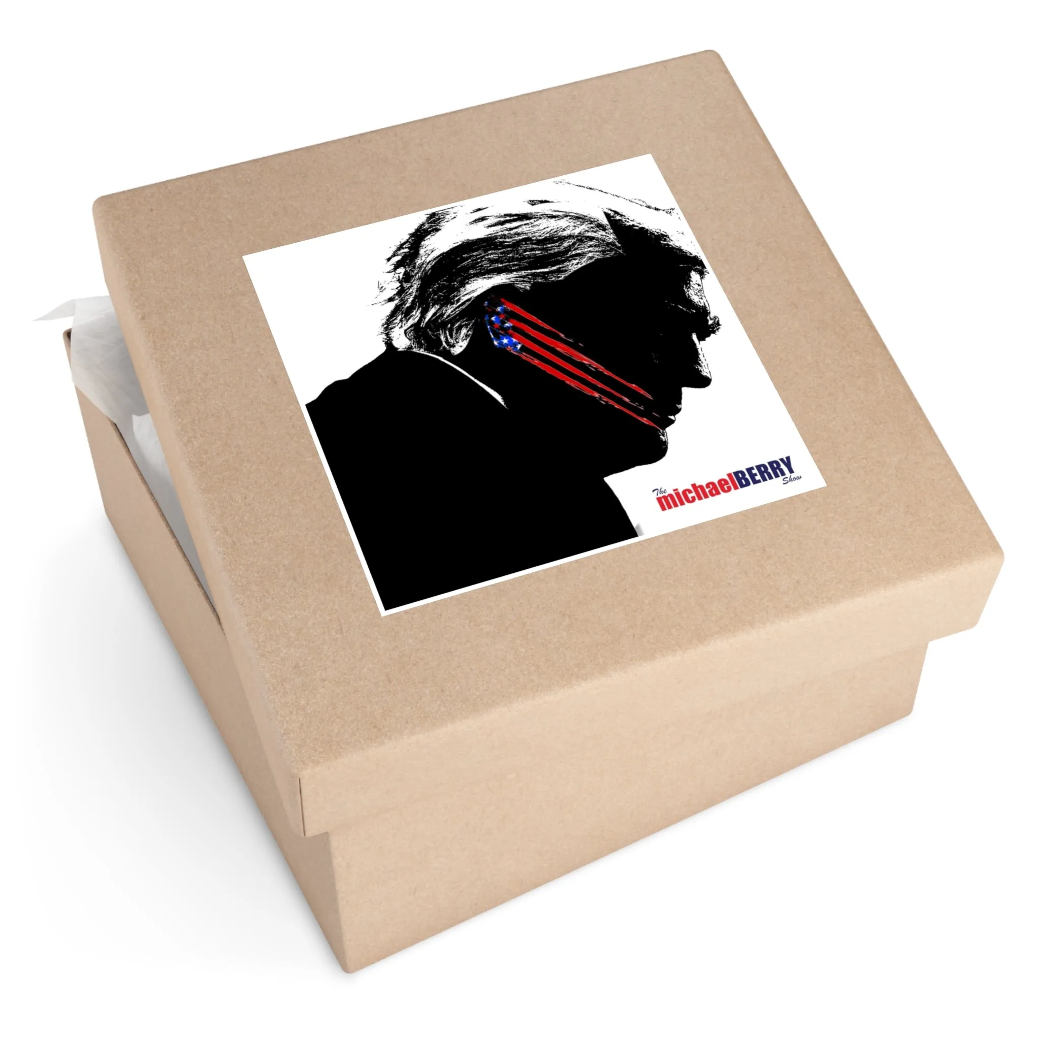Trump's Scar - Vinyl Stickers (Indoor\Outdoor Rated)