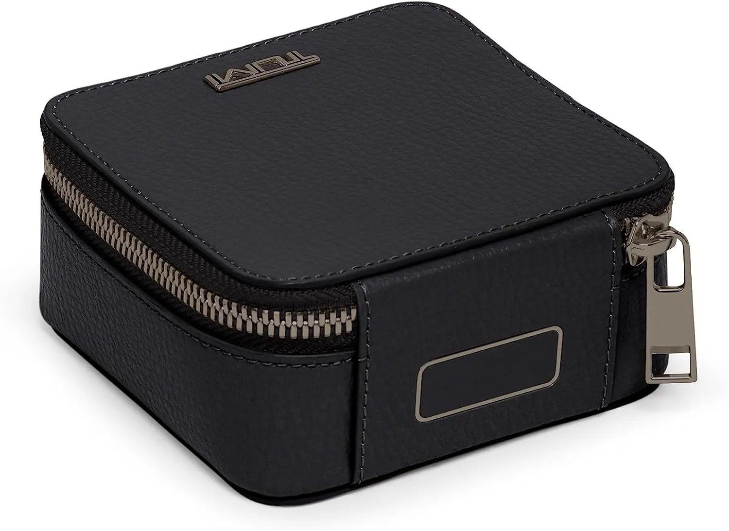 TUMI - Belden Jewelry Case - Travel Jewelry Organizer - Leather Jewelry Case - For Earrings, Rings, Bracelets - Black