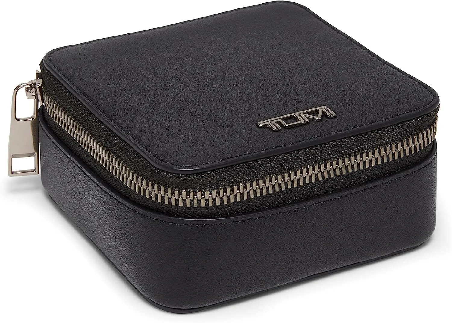 TUMI - Belden Jewelry Case - Travel Jewelry Organizer - Leather Jewelry Case - For Earrings, Rings, Bracelets - Black