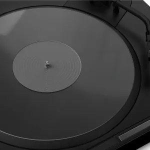 Turntable Mat Record Platter Slipmat: Acrylic Record Player Platter Vinyl Slip Mats for Turntables Antistatic Tighter & Defined Bass, Clear