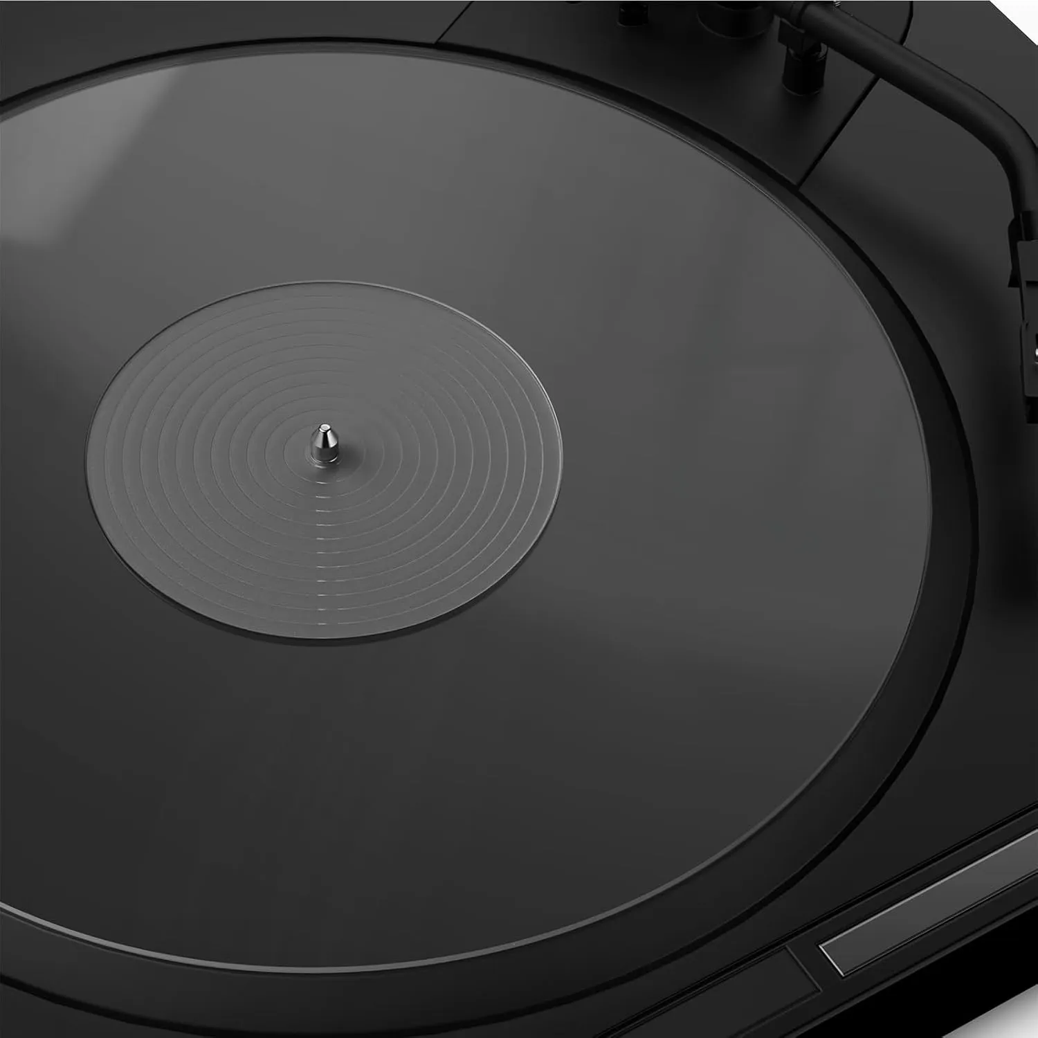 Turntable Mat Record Platter Slipmat: Acrylic Record Player Platter Vinyl Slip Mats for Turntables Antistatic Tighter & Defined Bass, Clear