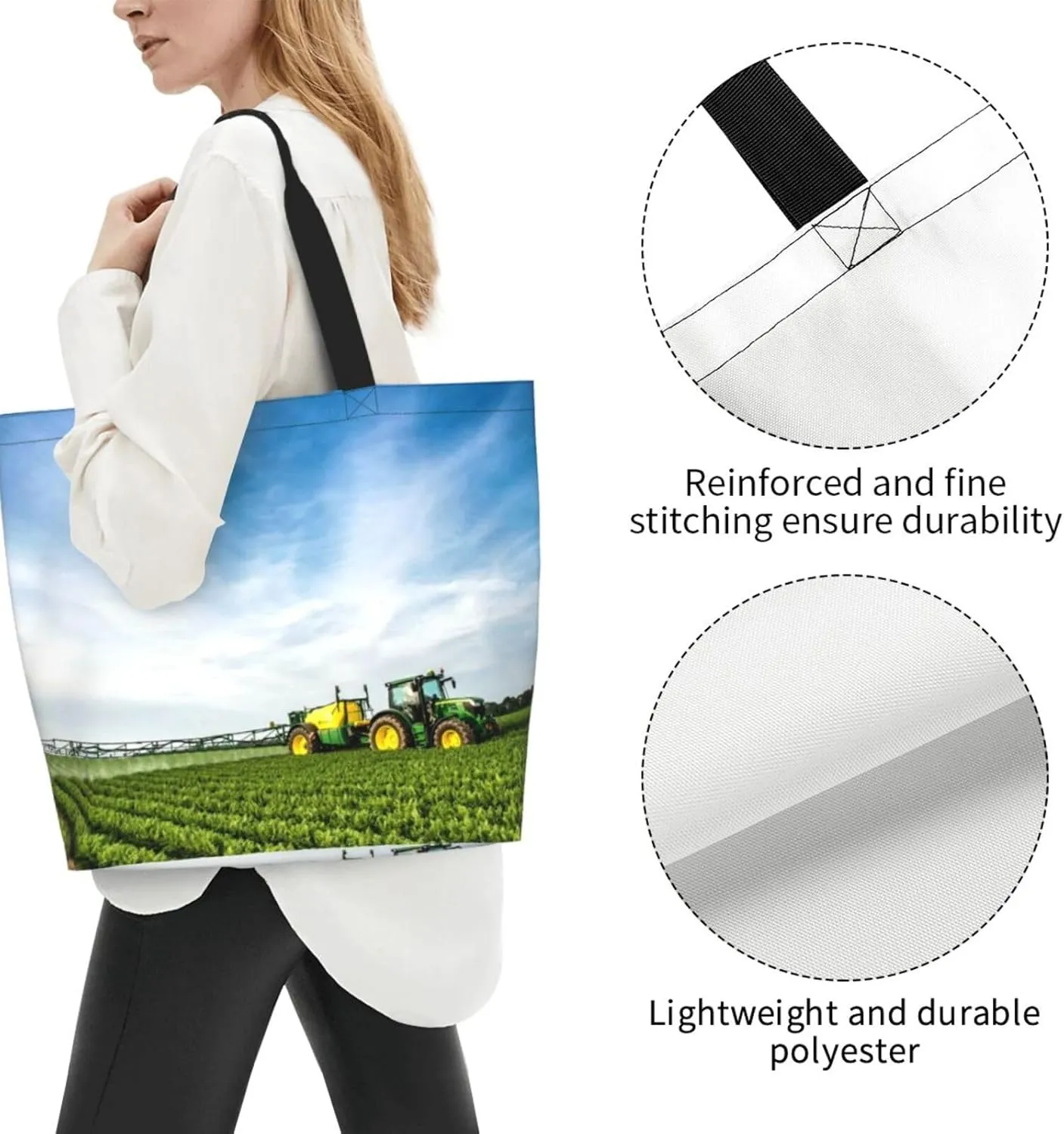 Twelve constellations Tote Bag Shopping Bag Portable Handbags Tote Shoulder Bucket Bags for Women