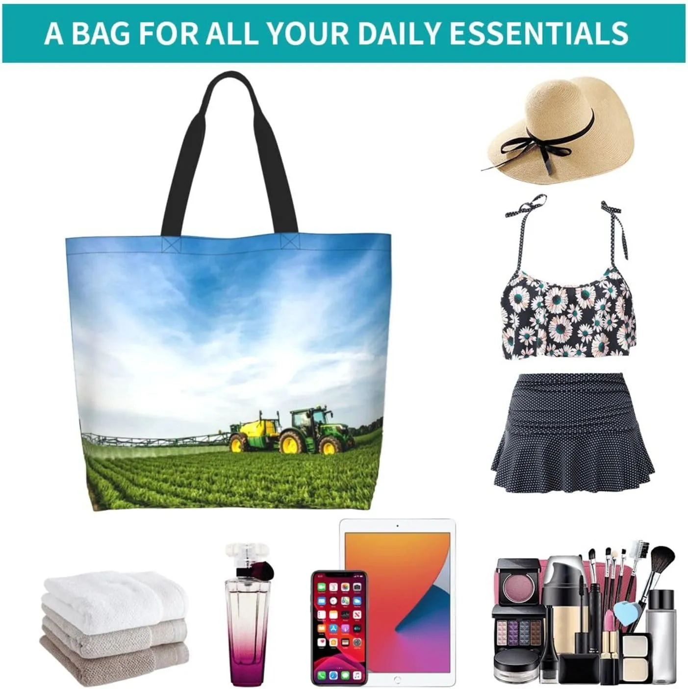 Twelve constellations Tote Bag Shopping Bag Portable Handbags Tote Shoulder Bucket Bags for Women