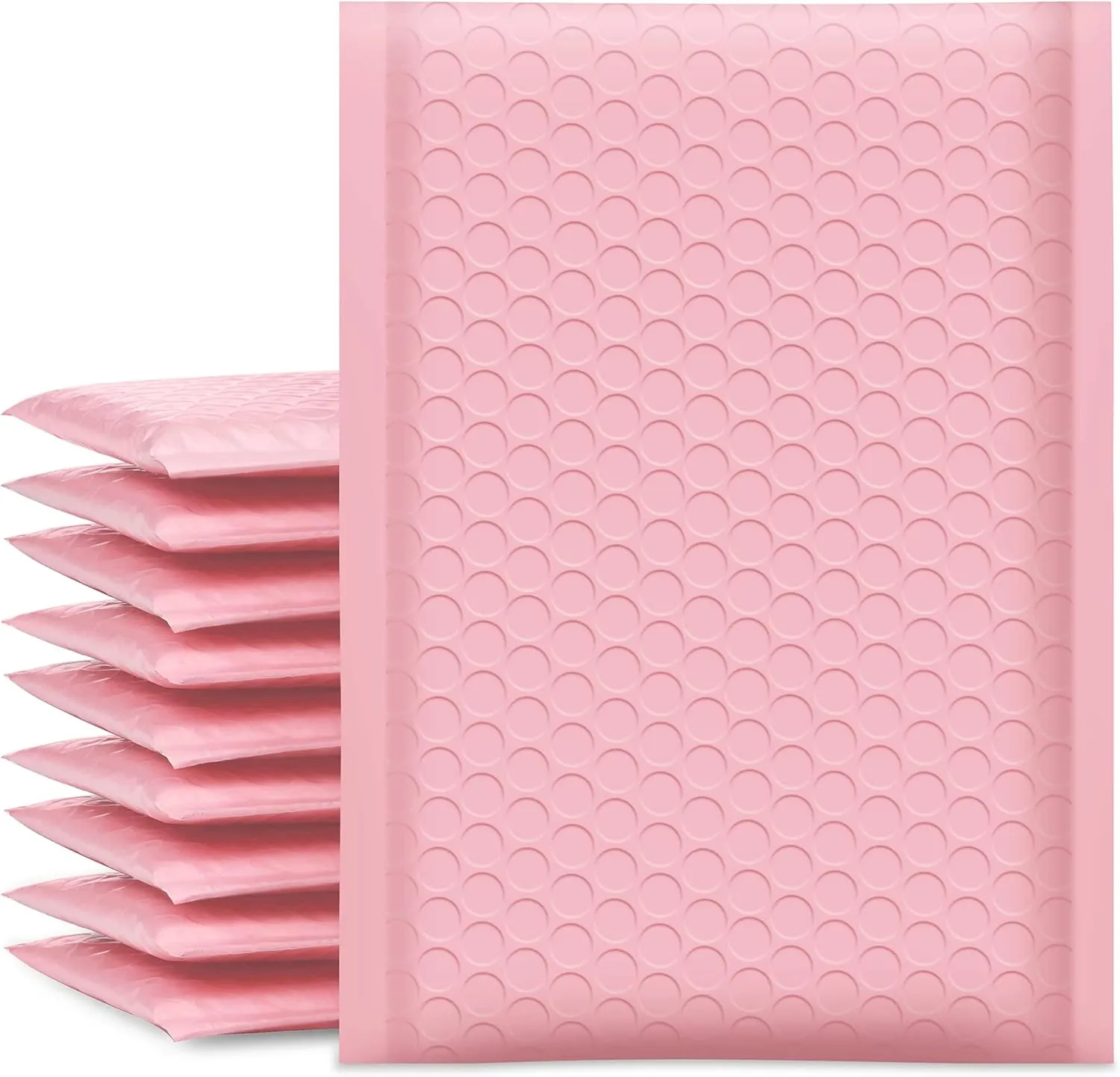 UCGOU Bubble Mailers 6x10 Inch Light Pink 25 Pack Poly Padded Envelopes Small Business Mailing Packages Opaque Self Seal Adhesive Waterproof Boutique Shipping Bags for Jewelry Makeup Supplies #0