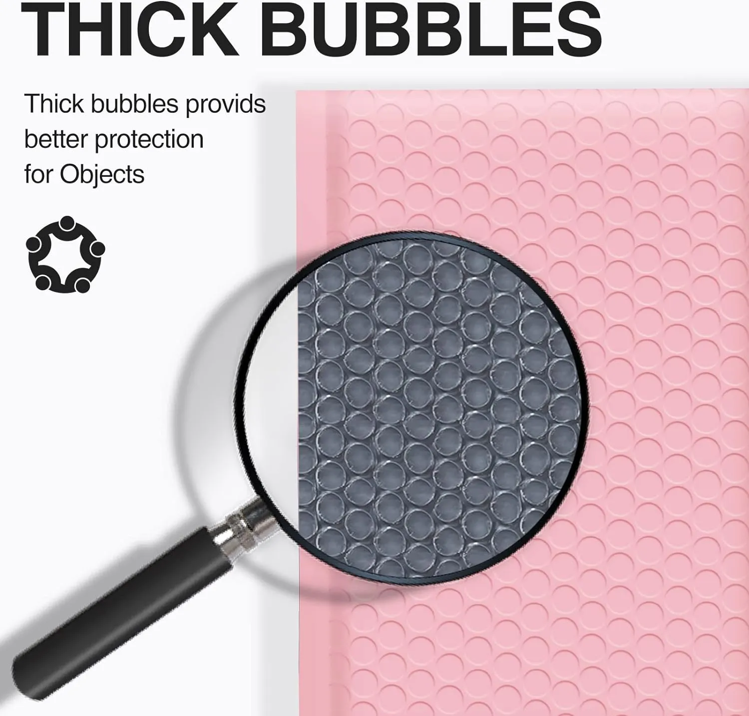 UCGOU Bubble Mailers 6x10 Inch Light Pink 25 Pack Poly Padded Envelopes Small Business Mailing Packages Opaque Self Seal Adhesive Waterproof Boutique Shipping Bags for Jewelry Makeup Supplies #0