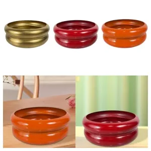 UJEAVETTE Plant Pot Home Furnishing Desktop Ornament Decorative Vase Round Bubble Vase Gold Baskets, Pots & Window Boxes