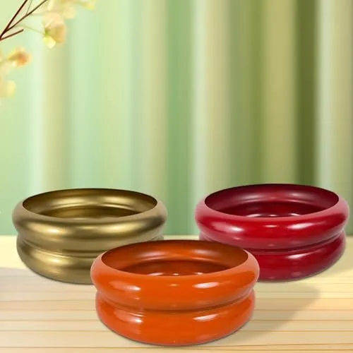 UJEAVETTE Plant Pot Home Furnishing Desktop Ornament Decorative Vase Round Bubble Vase Gold Baskets, Pots & Window Boxes