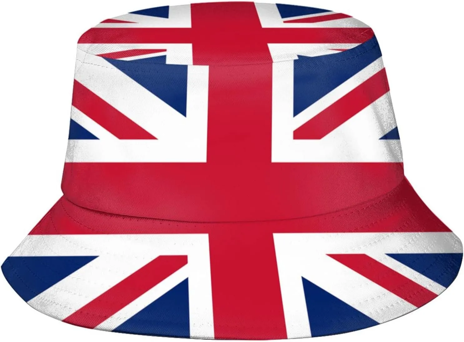 Union Jack Bucket Hat for Men Women Fashion Outdoor British Flag Sun Hat Packable Hat Caps