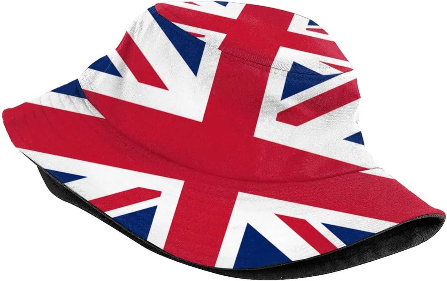 Union Jack Bucket Hat for Men Women Fashion Outdoor British Flag Sun Hat Packable Hat Caps