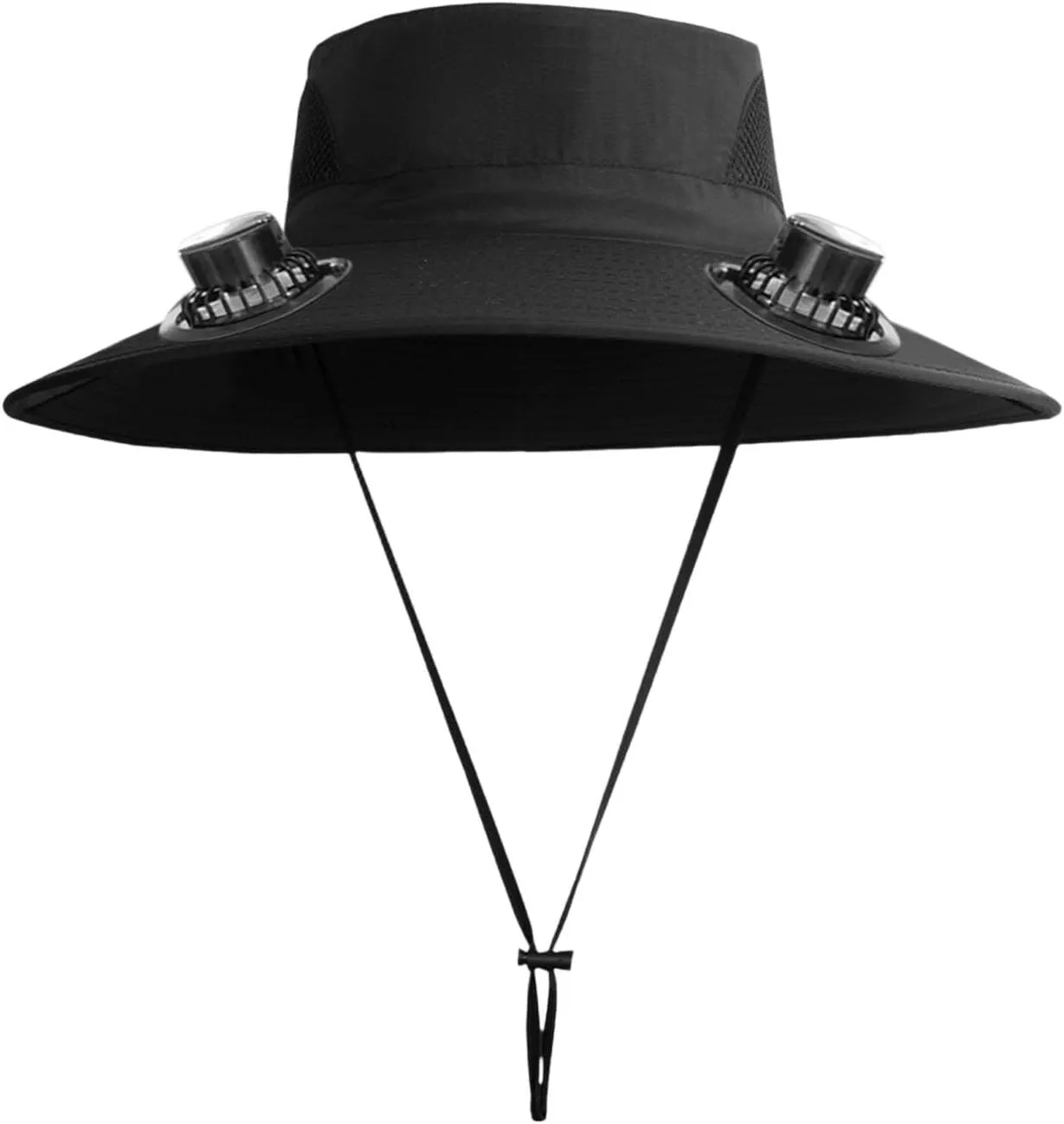 UPF 50  Solar Fan Hats for Men Wide Brim Sun Protection Finishing Hats Lightweight Outdoor Sun Bucket Hat, Hiking Hat