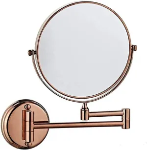 Vanity Mirror,Makeup Mirror Vanity Mirror Bathroom Vanity Mirror,Beauty Mirror Wall-Mounted Mirror Makeup Mirror Folding Magnifying Double-Sided for Hotel Bathroom Cosmetic Mirror