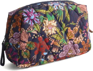 Vera Bradley Star Wars Featherweight Medium Cosmetic Makeup Bag, Power The Force Floral