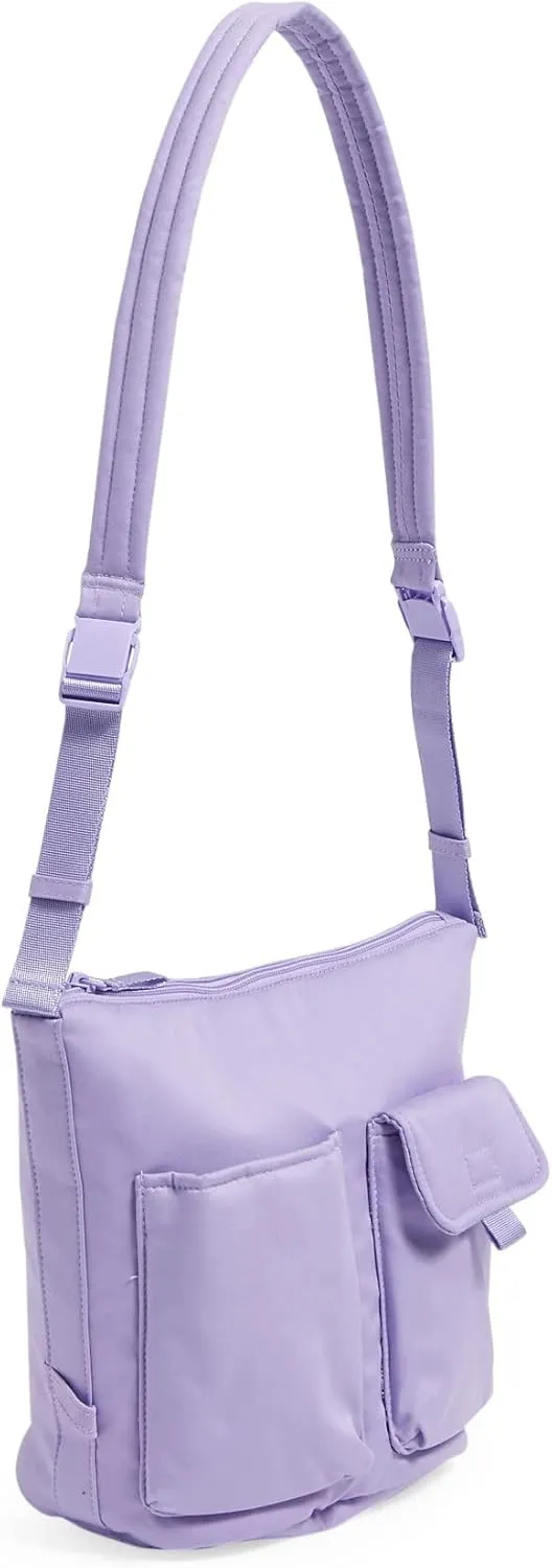 Vera Bradley Women's Cotton Utility Bucket Crossbody Purse