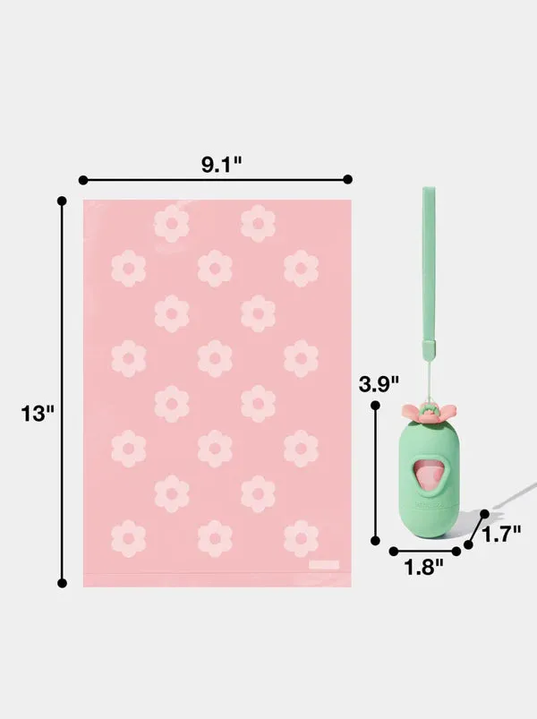 Vetreska - Flora Scented Poop Bag Dispenser (with 7 Rolls)