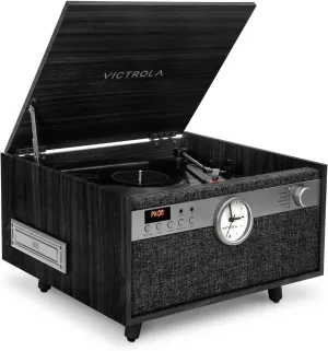 Victrola Victrola Century Signature  6-in-1 Music Center (Black)