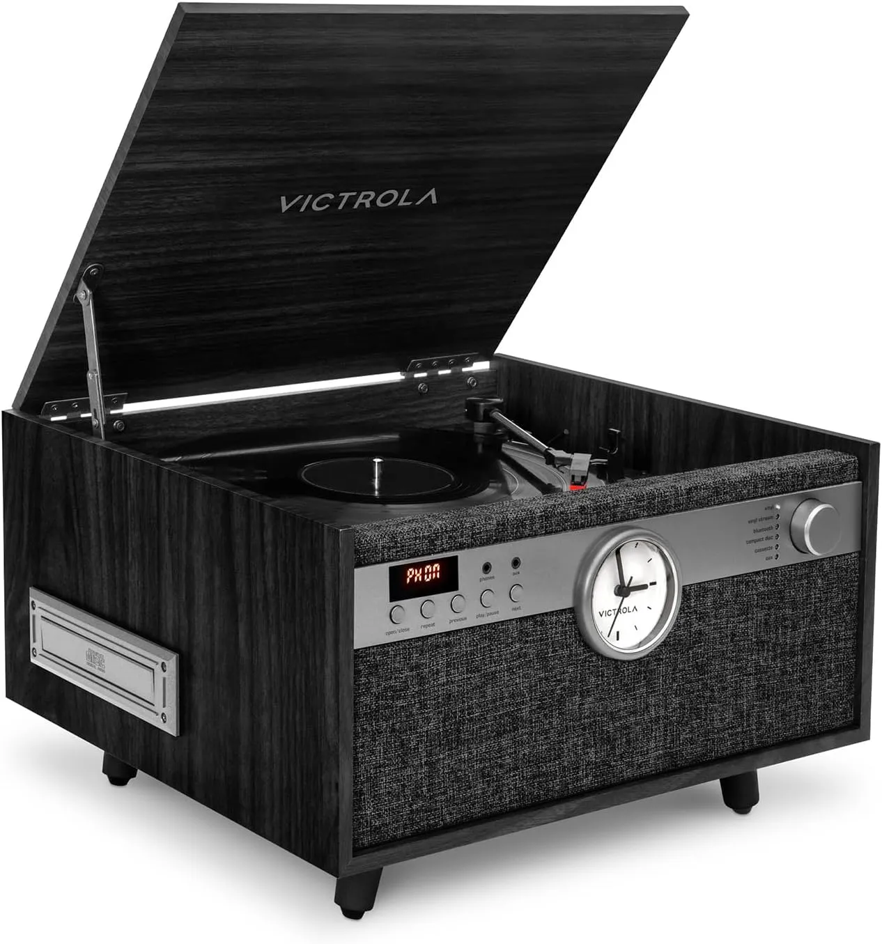 Victrola Victrola Century Signature  6-in-1 Music Center (Black)