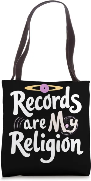 Vinyl Art Collectors Record Cover Art Limited Editions Tote Bag